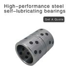 Hardened S45C Steel Sleeve Bearings Self Lubricating