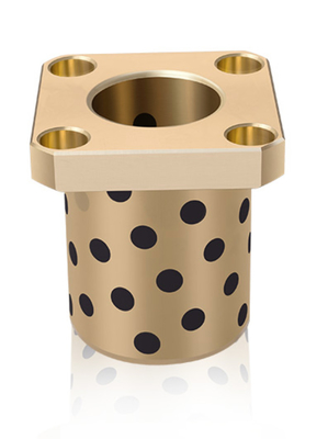 Buy C93200 / SAE660 ASTM B505 Tin Bronze Sleeve Bushing Oil Less Graphite Plugged online manufacture