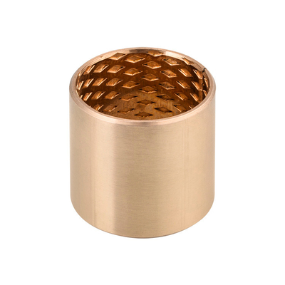 Buy Customzied Oil / Grease Groove Casting Bronze Sleeve & Flange Six To Eight Designs For Loaders online manufacture