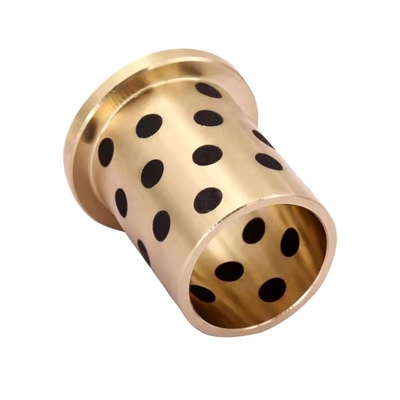 Good price C93200 Graphite Plugged Bushings Tin Bronze Casting Copper Alloy Sleeve Bushes online