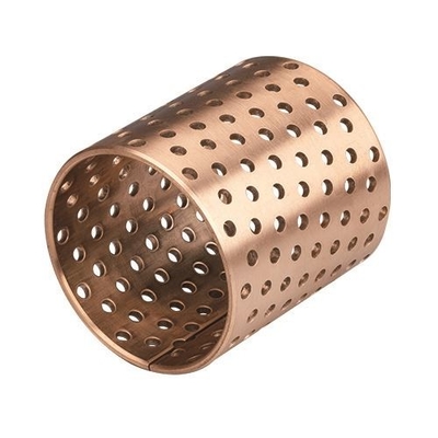 Thin Wall Split Oil Groove Bronze Bushings Brass Bearings Oil Socket For Construction Machinery