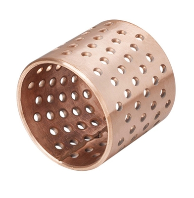 Buy CuSn8 Wrapped Bronze Bushing With Holes online manufacture