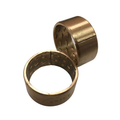 Buy CuSn8P Bronze Bushing Sleeve BMZ Cylindrical Self Lubricating online manufacture