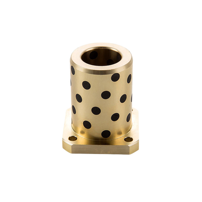 Buy Bronze Graphite Plugged Bushings Straight Flanged Type online manufacture