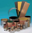 PTFE Composite Bearings Tin Bronze Copper Layer Sheet Steel Backing
