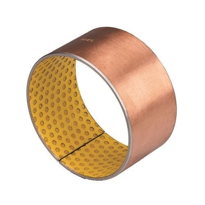 Oilless Bearing Bush Tin Or Copper Plating Yellow