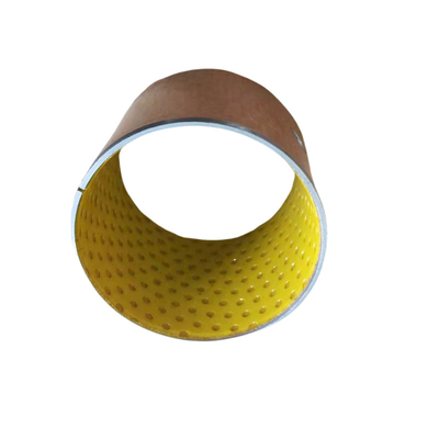 Buy Steel Base Self Lubricating Plain Bearing With Sintered Tin Bronze Layer online manufacture