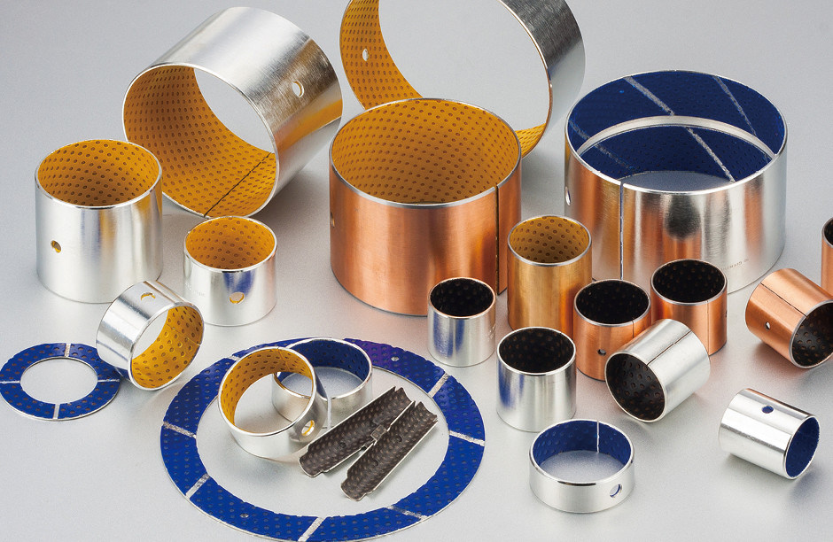 PTFE Filled Acetal Pom Steel & Bronze Split Bearings Composite Sliding