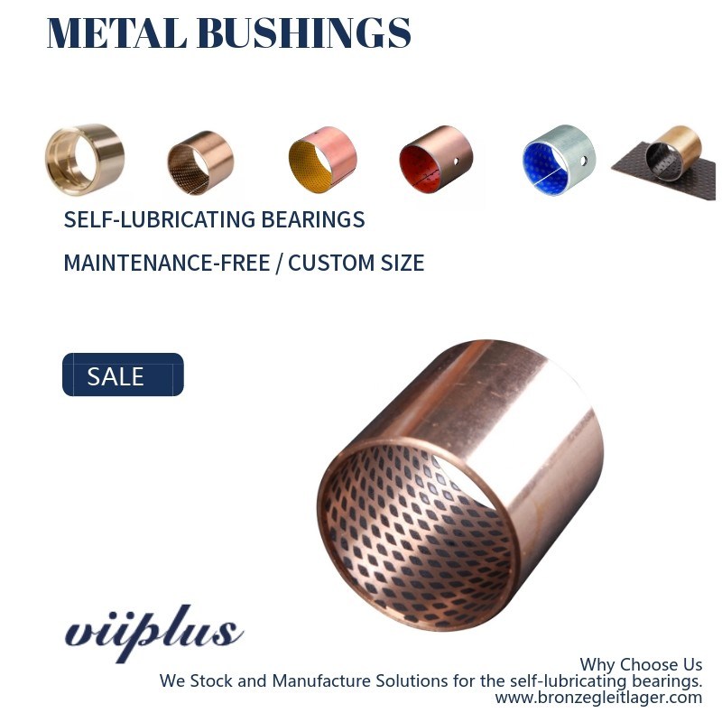 Underwater Wrapped Bronze Bearings Bronze Plain Bearings CuSn8 With