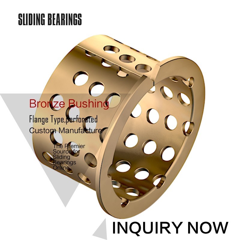 FB090 & 092 Tin Bronze Flange Slide Bearing Dimensional Tolerance