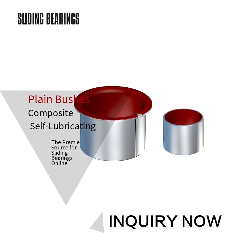 Steel Sleeve Red PTFE Fibre Bushing inch Size Replacement Shock