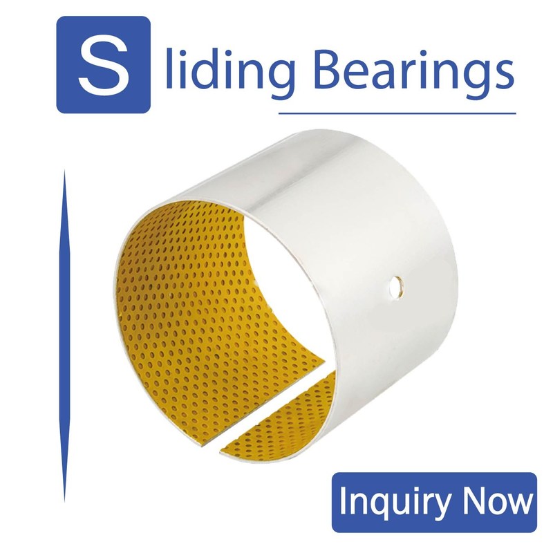 Sleeve Acetal Plastic POM Plain Bearings Grease Lubricated Composite