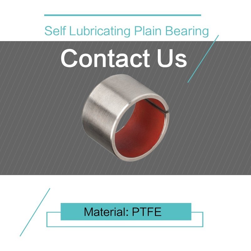 PTFE Customzied Size Self Lubricating Plain Bearing DIN 1494 / ISO 3547