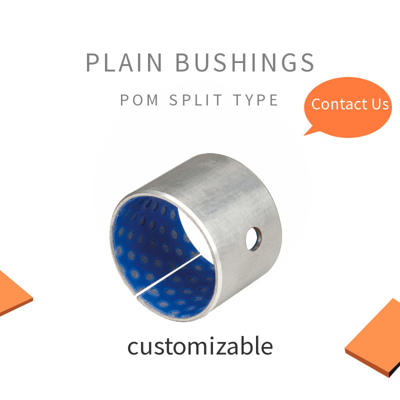 PTFE Filled Acetal Pom Steel & Bronze Split Bearings Composite Sliding