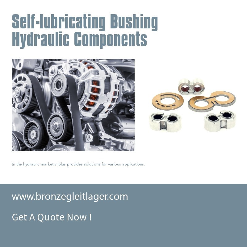 SelfLubricating Bushing Hydraulic Components