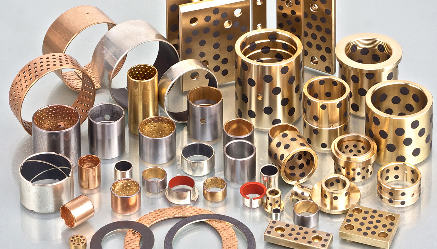 PTFE Coated Self Lubricating Plain Bearing DMFW Bushing