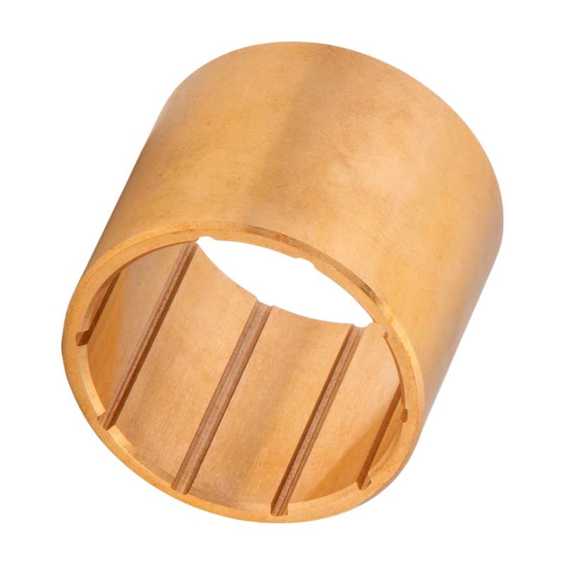 Cylindrical Bush Types Bronze Sleeve Bearings Lubricated with Grease