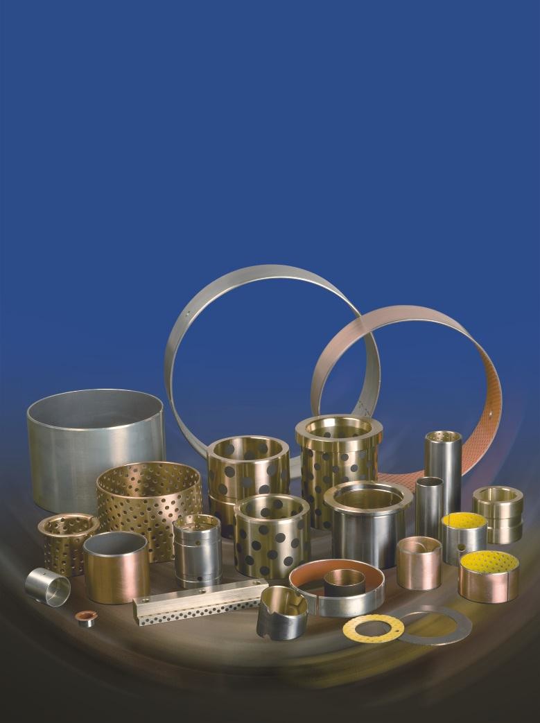 Demountable SelfLubricating Bronze Graphite Guide Bushing 30*40*40mm