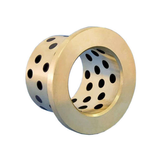 Demountable SelfLubricating Bronze Graphite Guide Bushing 30*40*40mm