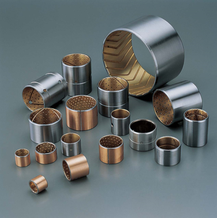 Oil Grooves For Bimetal Bushings Custom Steel Bronze Bushes Alloy