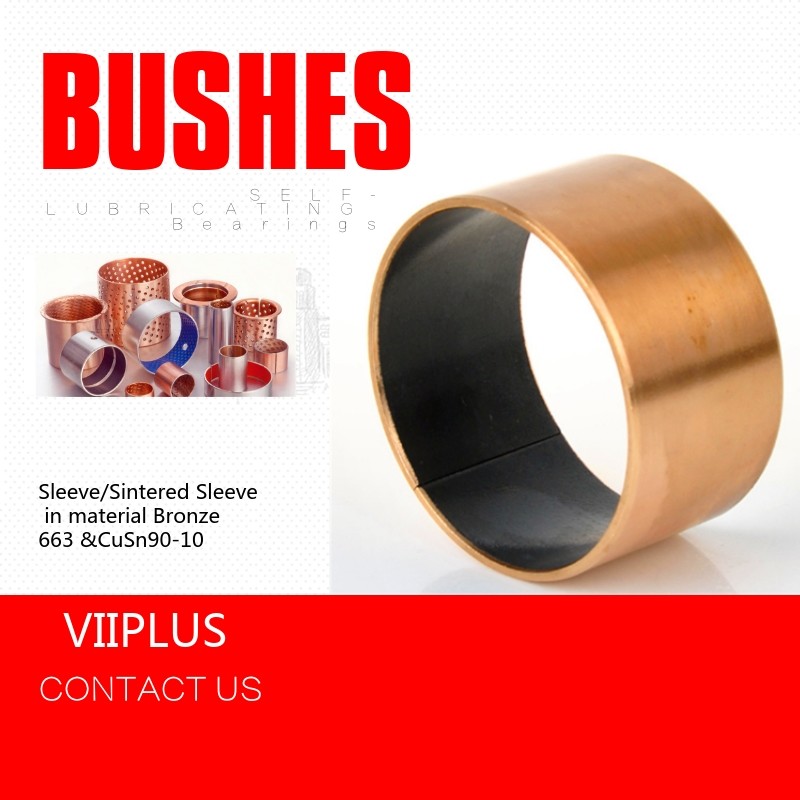 Maintenance Free Self Lubricating Plain Bearing Composite Sliding