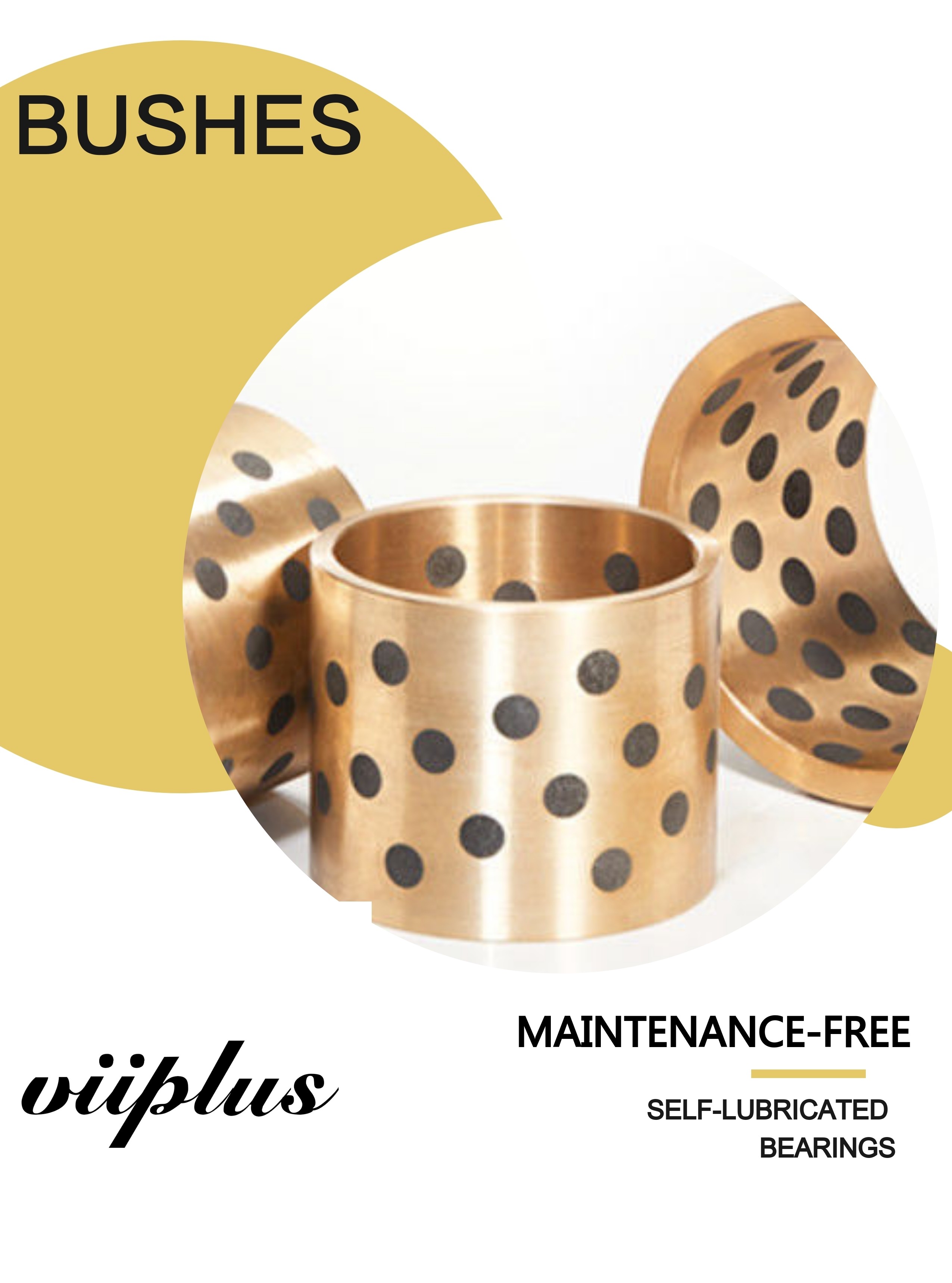 Copper Based Standard Self Lubricating Bushing For Plastic Mould