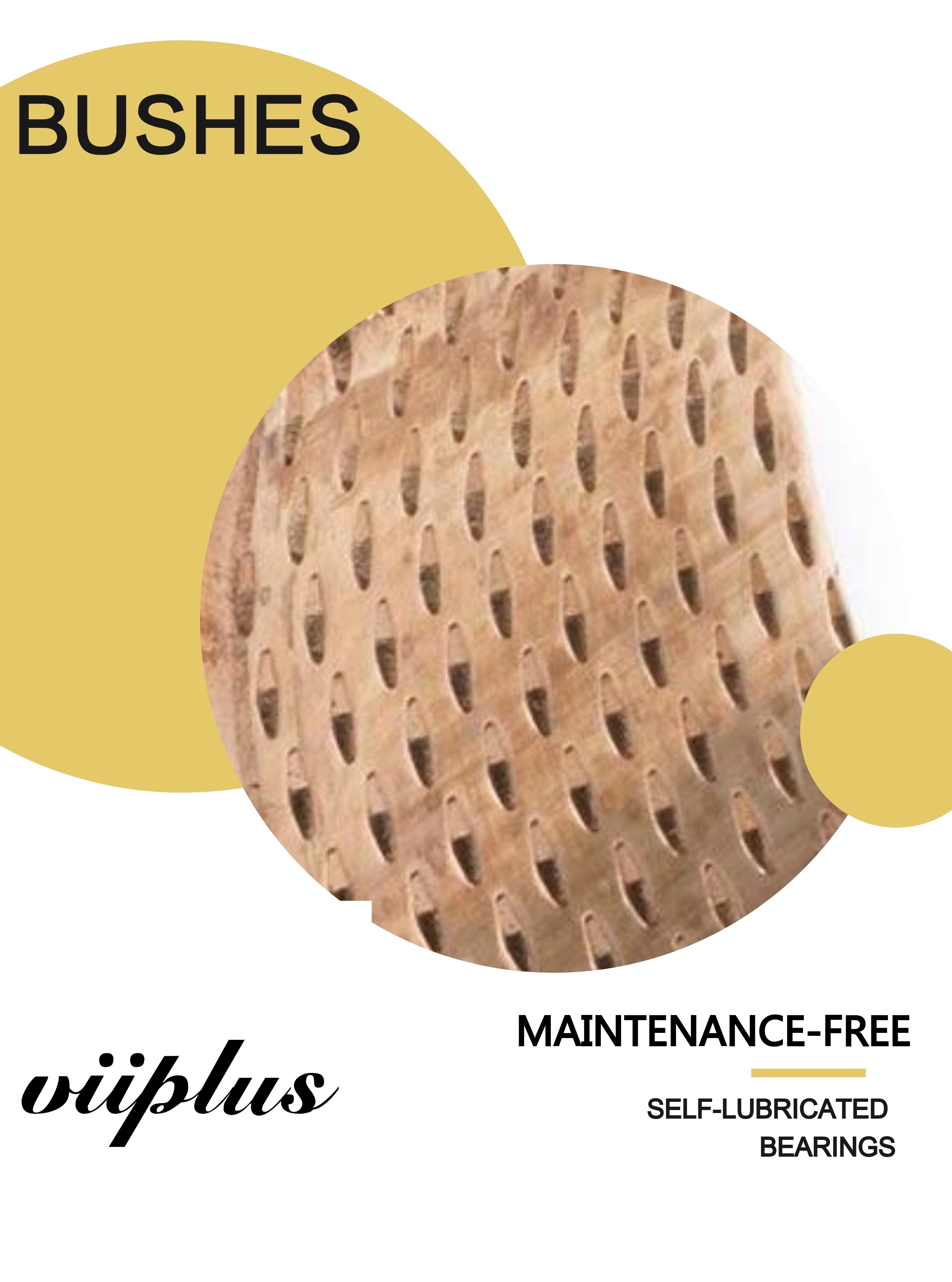 C93200 Graphite Plugged Bushings Tin Bronze Casting Copper Alloy Sleeve