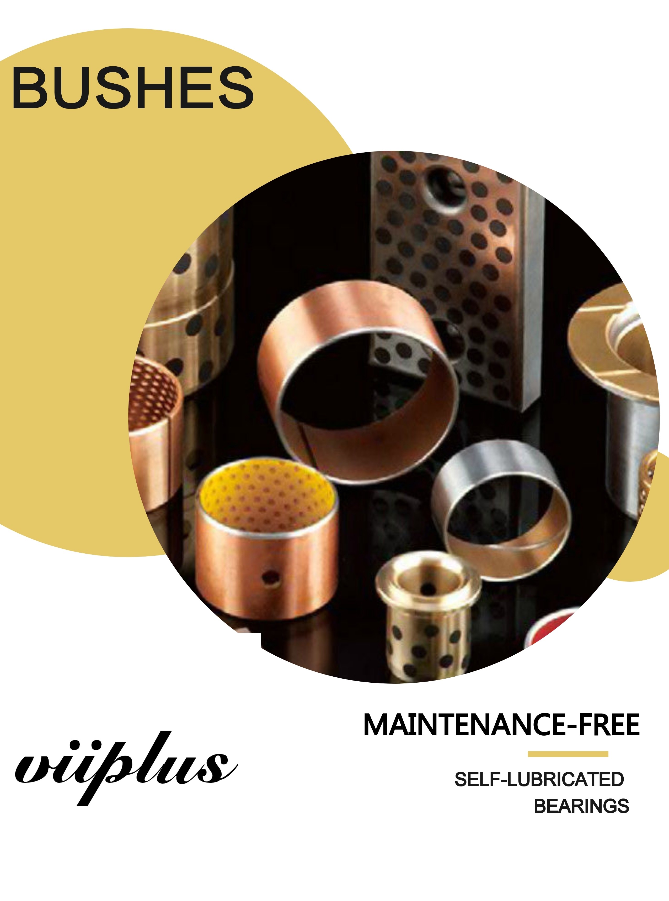 C86300 Bronze Bushing & Wear Plate Flanged Bronze Bushings High
