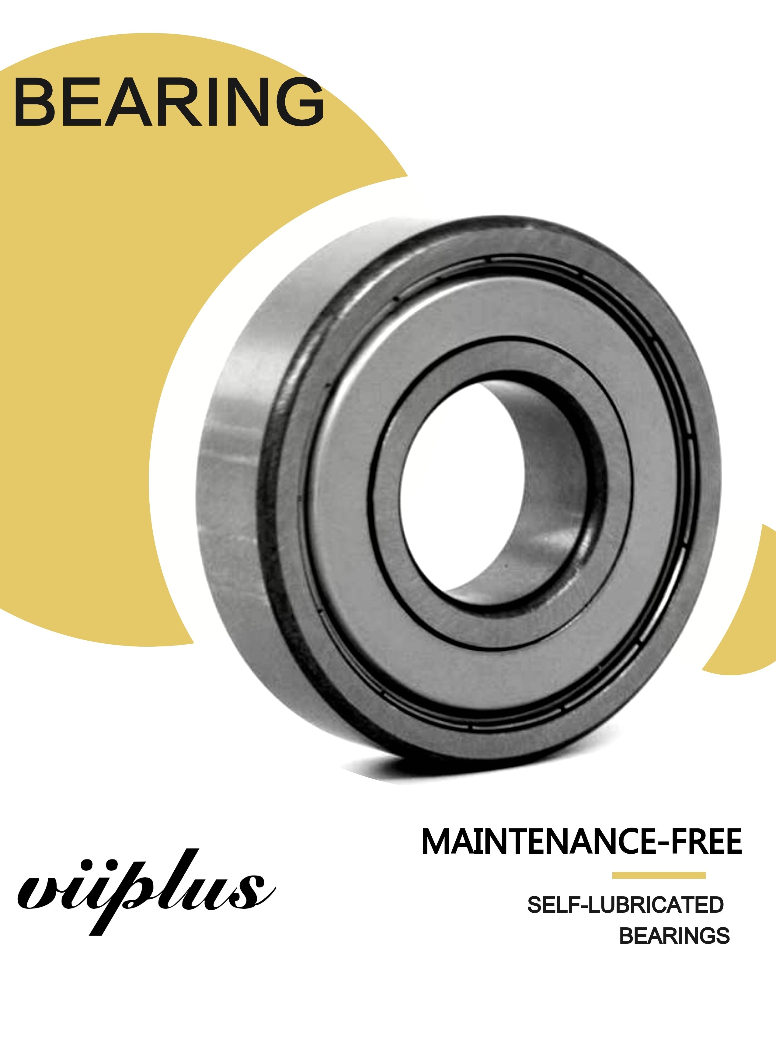 625ZZ Radial Deep Groove Ball Bearings Inner 5mm Outer 16mm Width 5mm