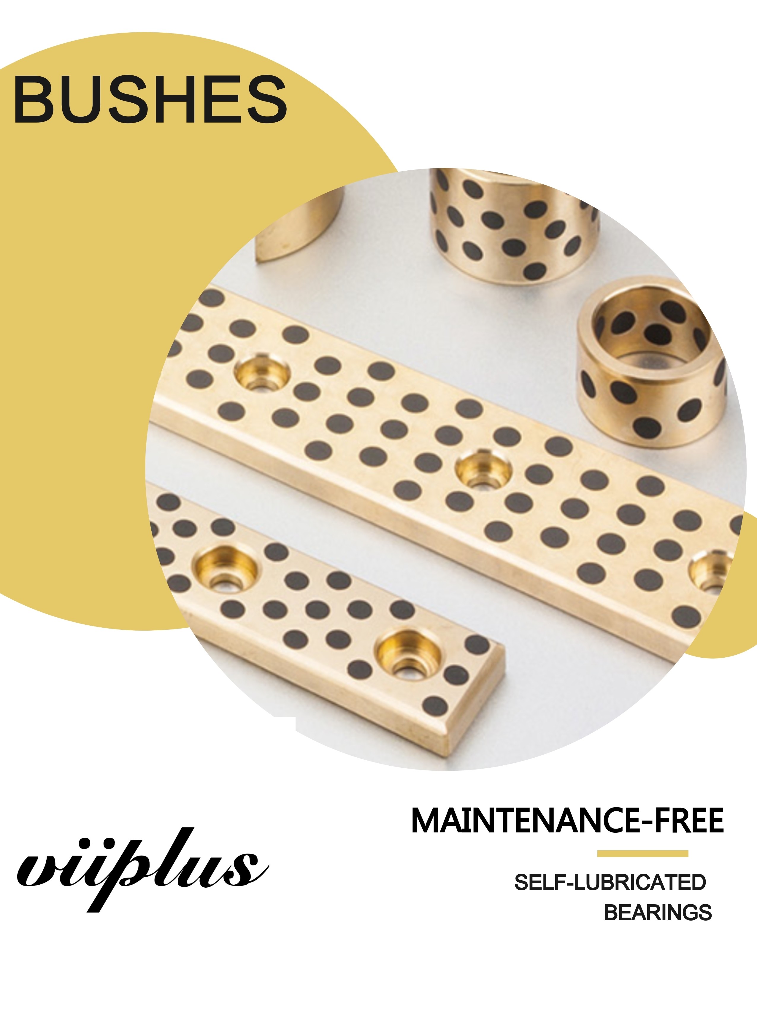 Extra Heavy Duty, High Strength Alloy Cast Bronze Inch Bearings With