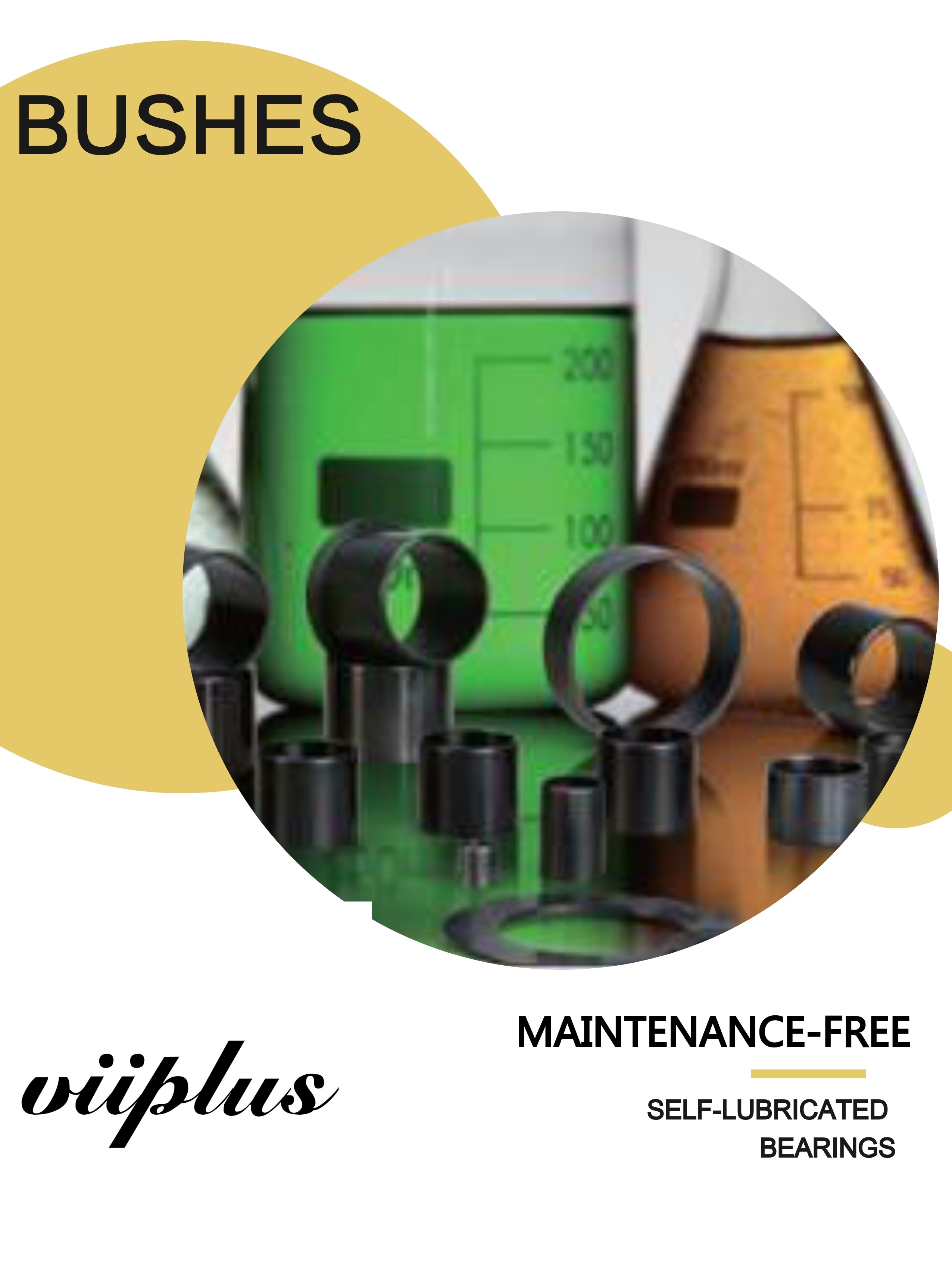 Plastic Compound Metric Sleeve Bushings Cylindrical BushesSliding