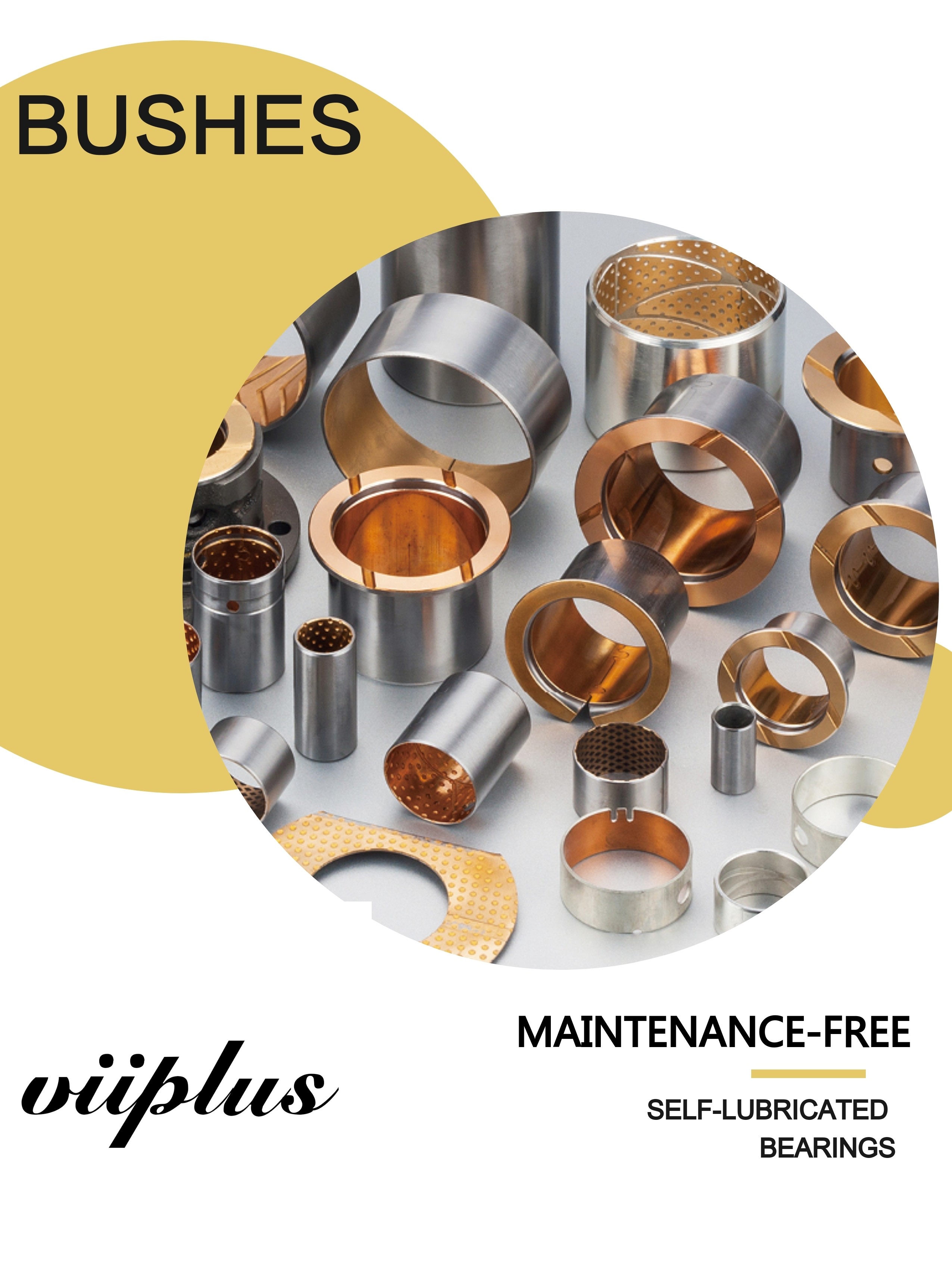 Metal and Bimetal Bearings Selflubricating Bearing Technology & Gear