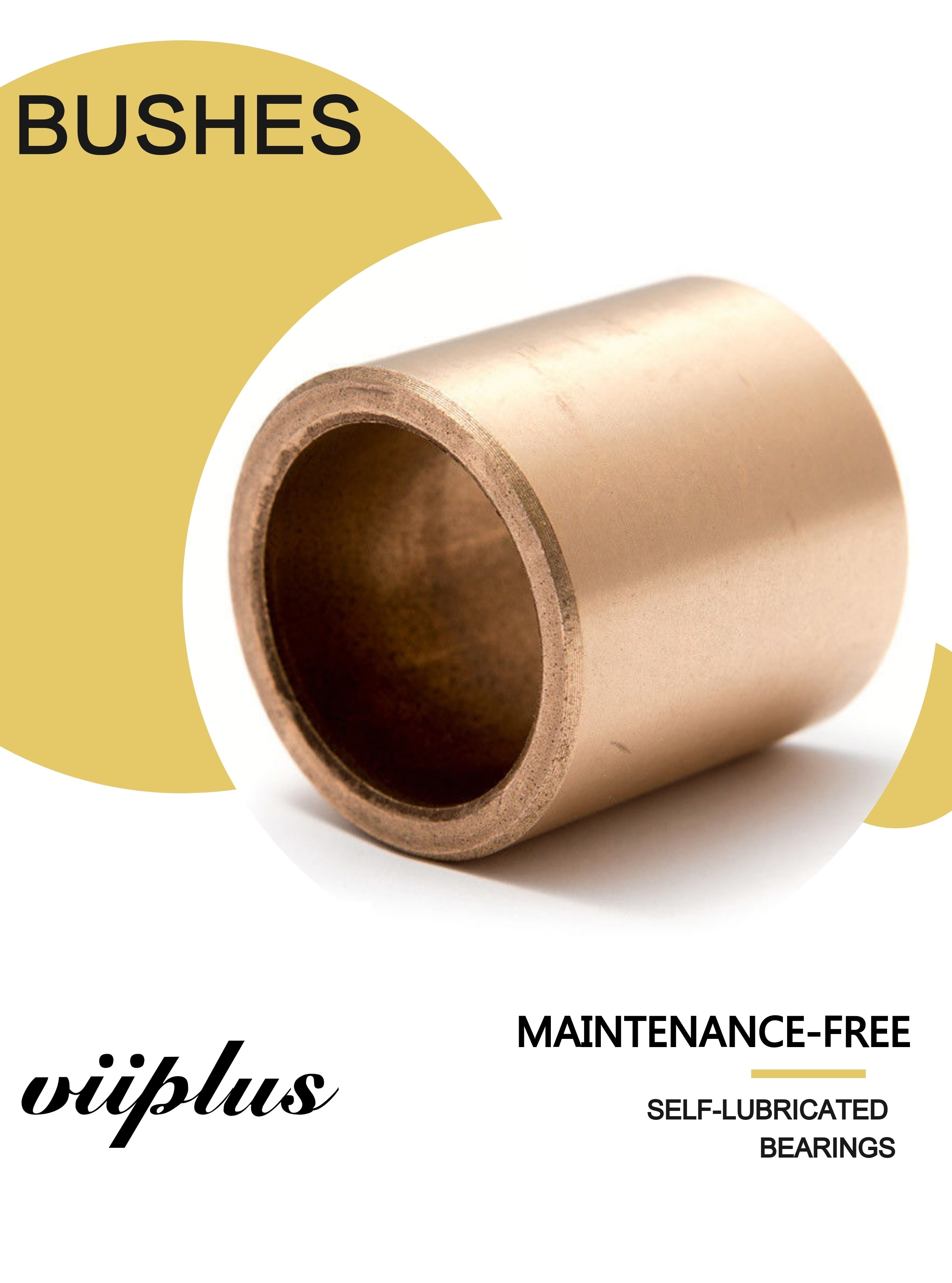 Continuous Cast Bronze SAE 660 C932 Sleeve Grooved Bushings Stock Sizes