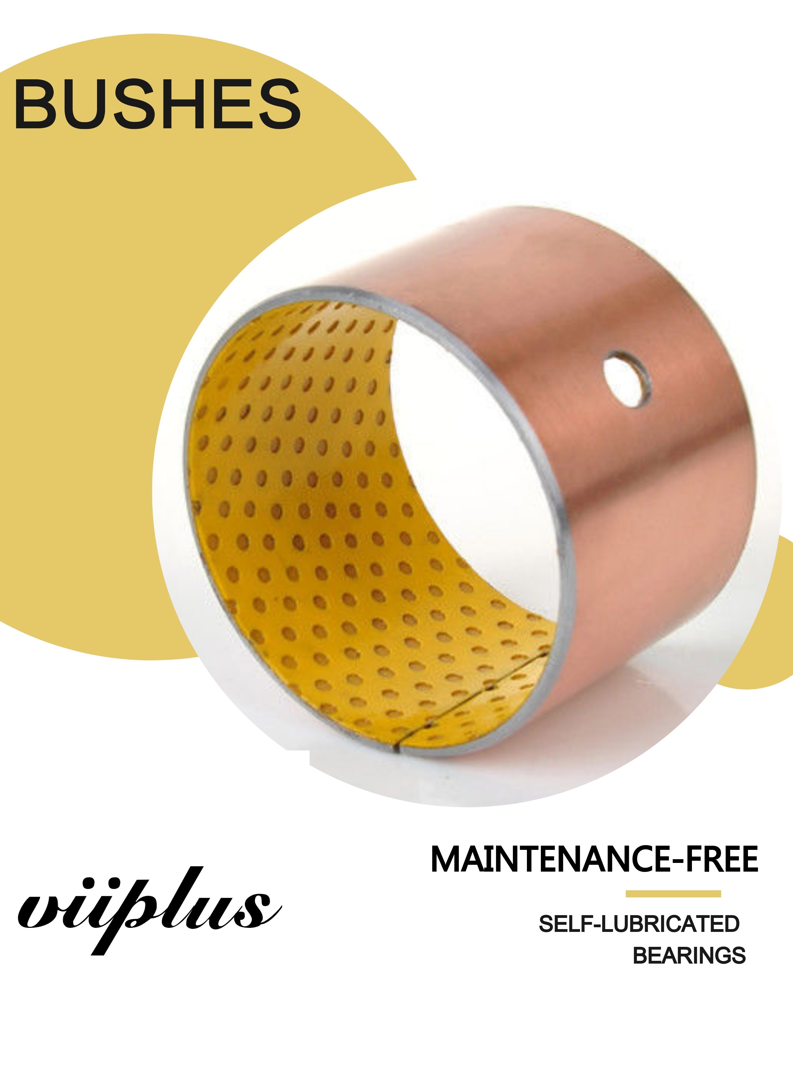 Pump & Valve Bushing Complete Sleeve POM Bushings Solutions For Industrial