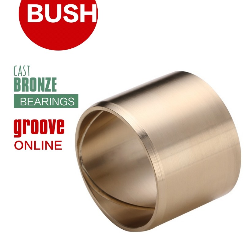 Solid Cast Bronze Bearings Bronze Copper Groove Bearings Plastics For