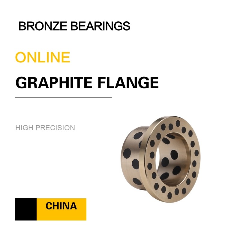 EN Copper Alloy Bearing CuZn25Al6Fe3Mn3 Graphite Sleeve Brass Bushing