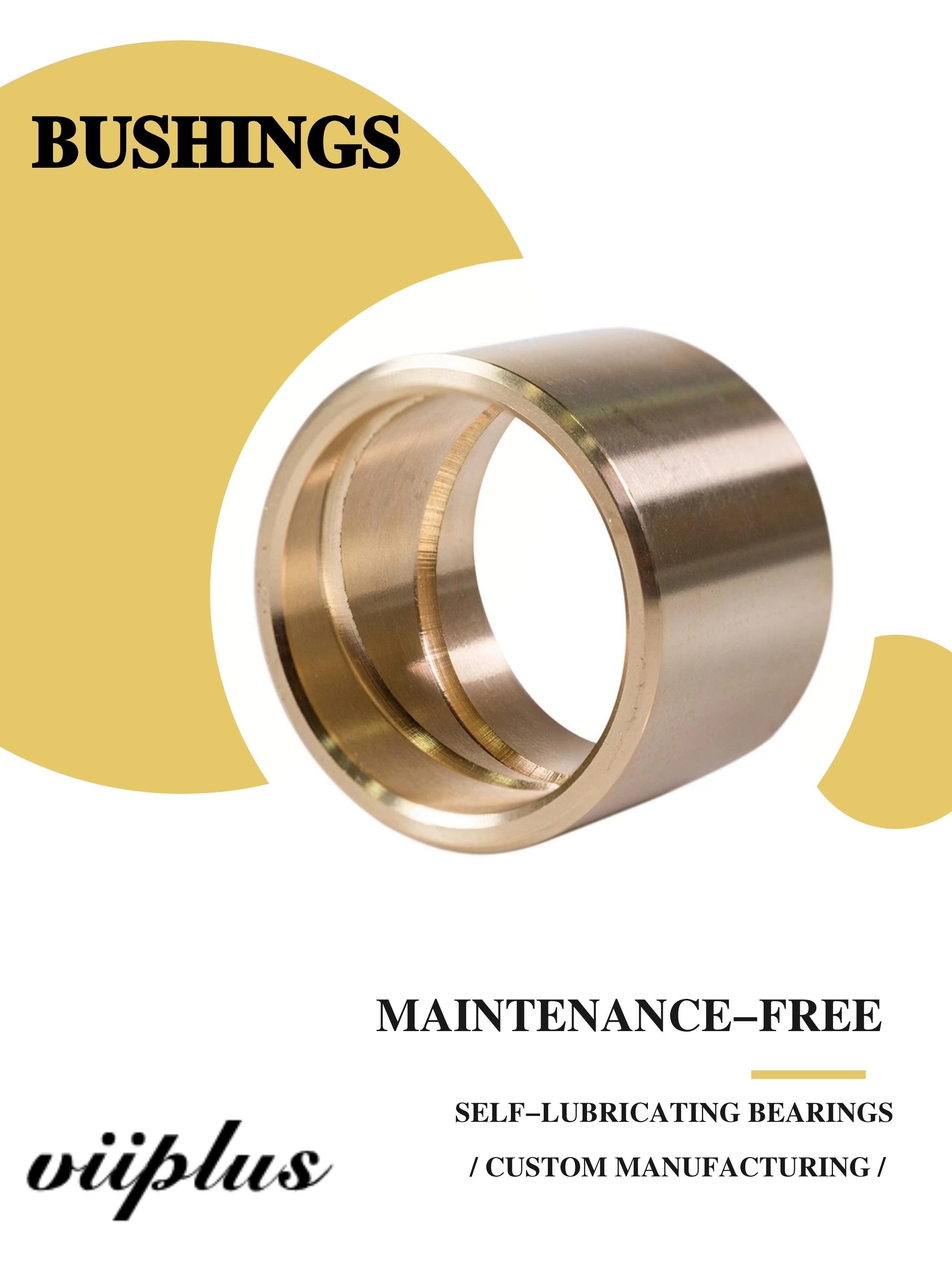 greese grooves 1.5/" Brass bushing with id grooves