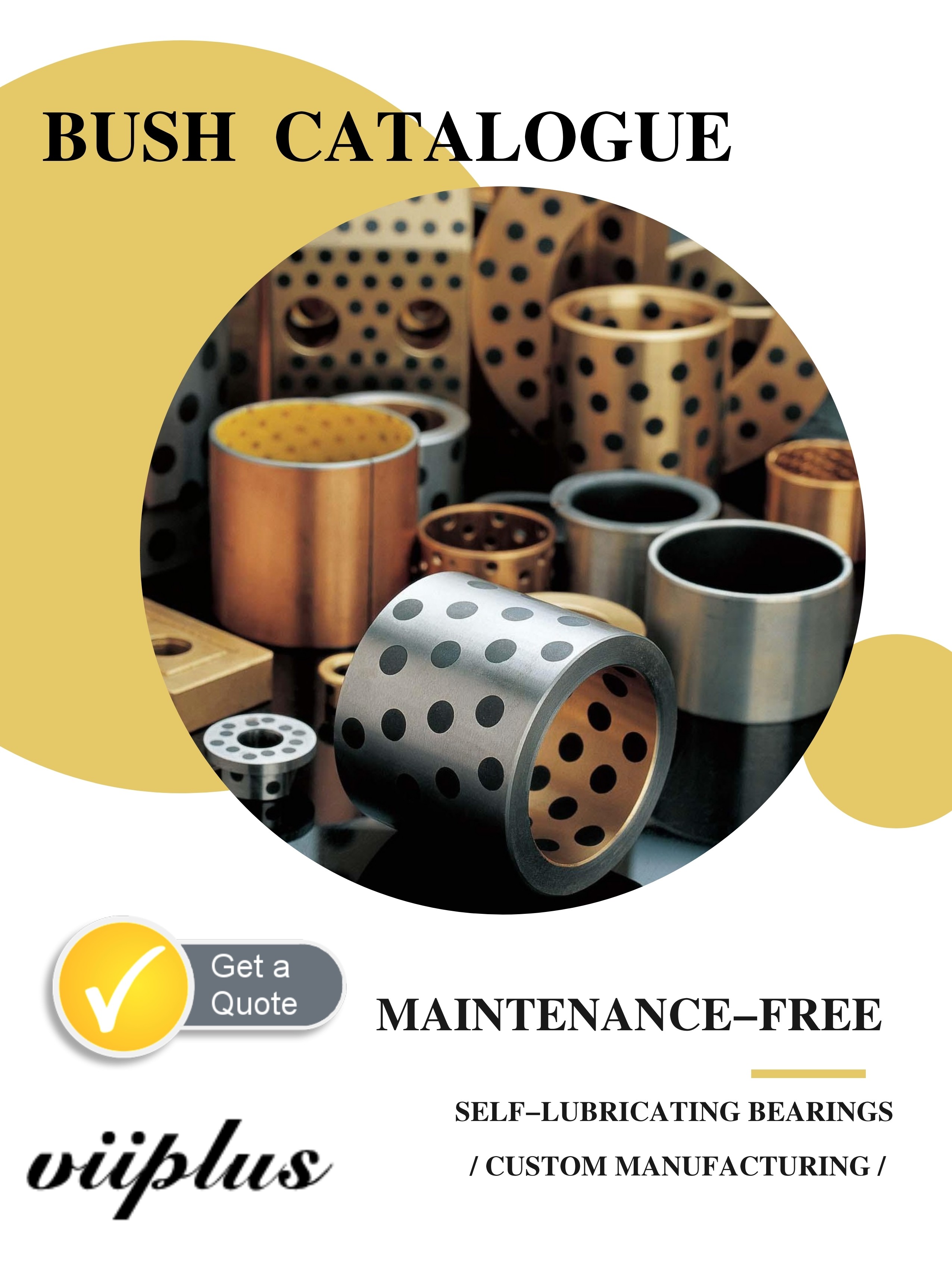 Bushings Catalog Self lubricating Plain Bearings Thin Walled Mining