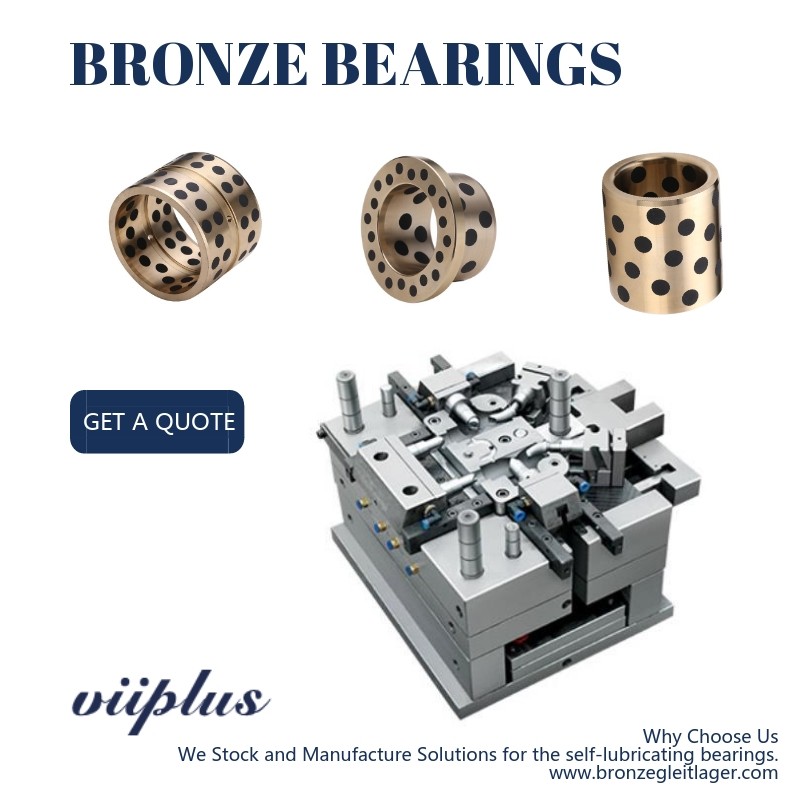 Wear Block Solid Bronze Self Lube Wear Plates Lower Friction Brass Wear