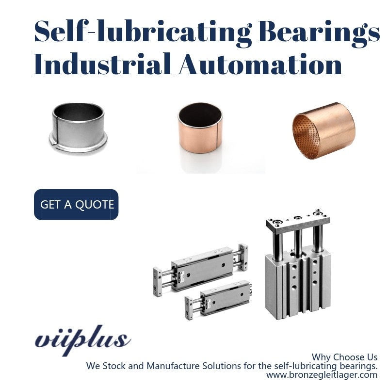 Straight Self Lubricating Plain Bearing / Bushings For Cylinder