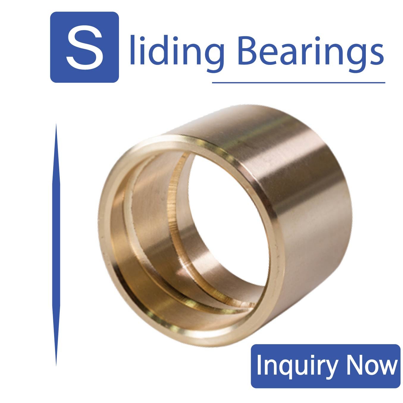 Oil Grooved in Cast Bronze Bearings & Spiral Sleeve Bushings By Size