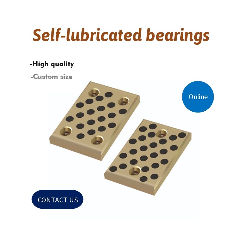 High Load Graphite Bronze Wear Plates Cast Bronze Plate C86300 Oiless