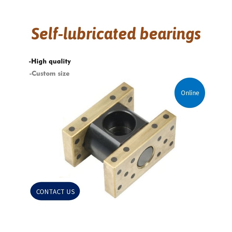 Robotics Bronze Sleeve Lube Guide Solid Bronze C86300 Graphite Bushing