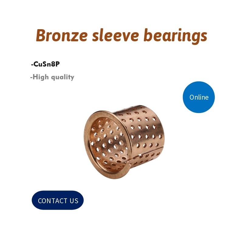 Wrapped Split Sleeve 092 Bronze Flange Bearings