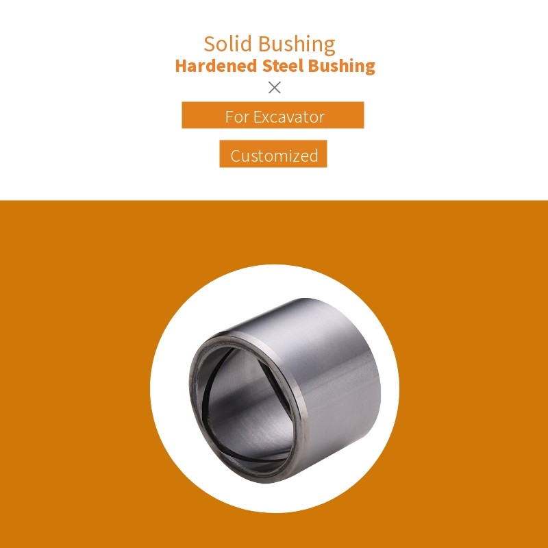 GCR15 Hardened Steel Sleeve Bearing Bushing Groove