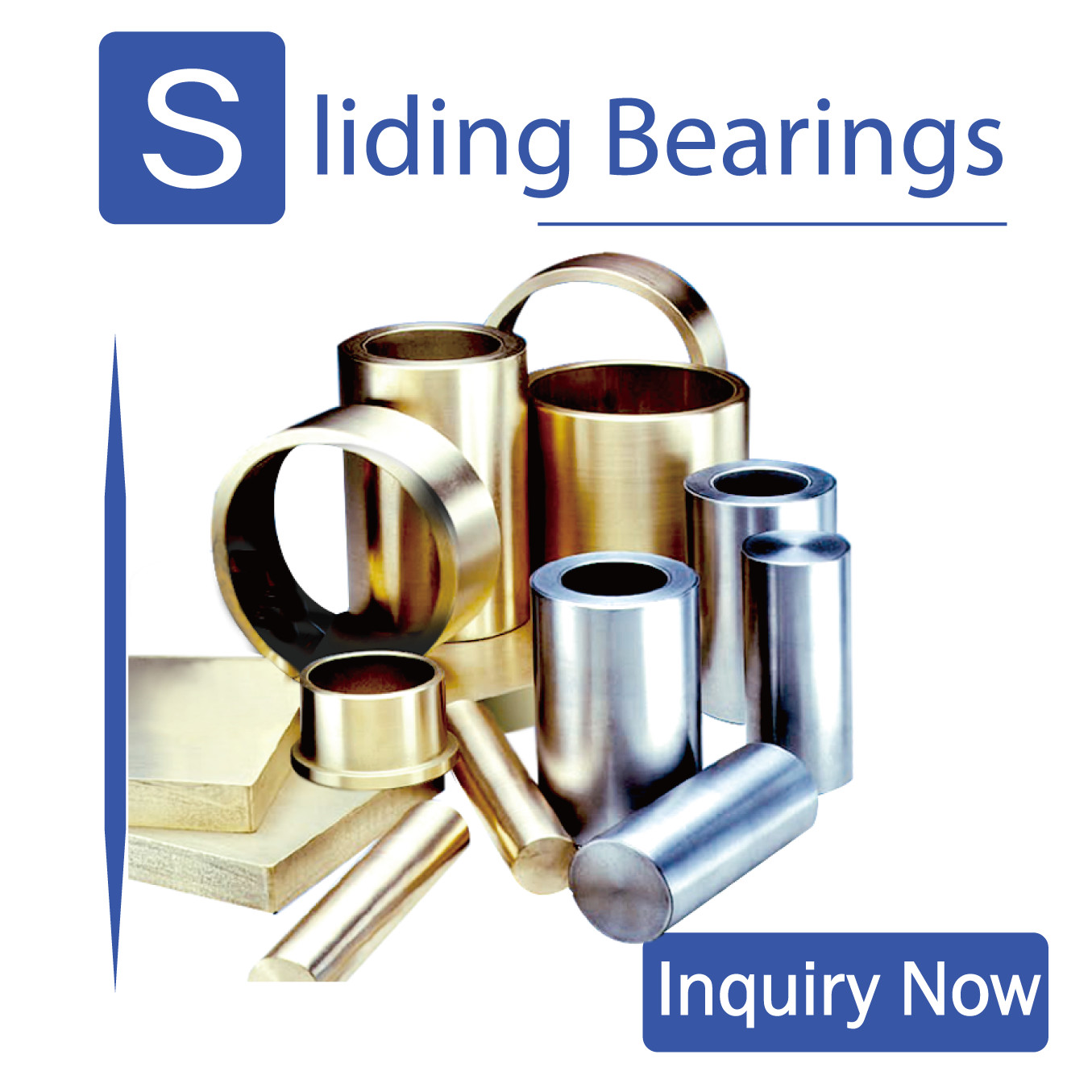 Symmco Oil Impregnated Sintered Bronze Cored Stock Bronze bushing, high