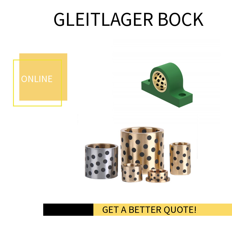 Gleitlagerbock Oiless Bush Type Self Lubricated Guide Bushings