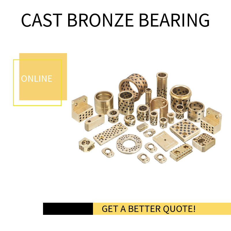 Extra Heavy Duty, High Strength Alloy Cast Bronze Inch Bearings With