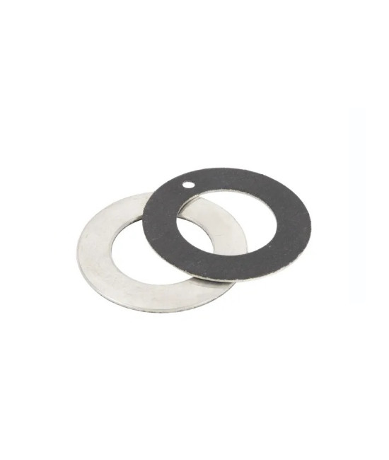 PTFE Self Lubricating Steel Metric Flat Washers For Valve Bearing