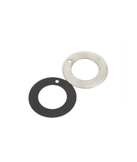 PTFE Self Lubricating Steel Metric Flat Washers For Valve Bearing